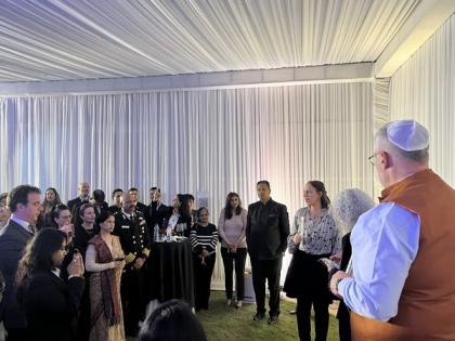 Israel Embassy in India hosts Hanukkah celebration, hopes for safe return of hostages | Israel Embassy in India hosts Hanukkah celebration, hopes for safe return of hostages