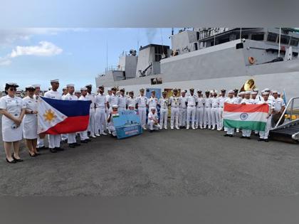 Indian warship INS Kadmatt docks in Manila port to bolster India-Philippines maritime cooperation | Indian warship INS Kadmatt docks in Manila port to bolster India-Philippines maritime cooperation Indian warship INS Kadmatt docks in Manila port to bolster India-Philippines maritime cooperation | Indian warship INS Kadmatt docks in Manila port to bolster India-Philippines maritime cooperation