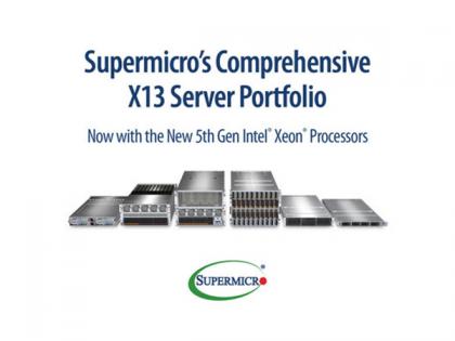 Supermicro Offers Rack Scale Solutions with New 5th Gen Intel Xeon Processors Optimized for AI, Cloud Service Providers, Storage, and Edge Computing | Supermicro Offers Rack Scale Solutions with New 5th Gen Intel Xeon Processors Optimized for AI, Cloud Service Providers, Storage, and Edge Computing Supermicro Offers Rack Scale Solutions with New 5th Gen Intel Xeon Processors Optimized for AI, Cloud Service Providers, Storage, and Edge Computing | Supermicro Offers Rack Scale Solutions with New 5th Gen Intel Xeon Processors Optimized for AI, Cloud Service Providers, Storage, and Edge Computing