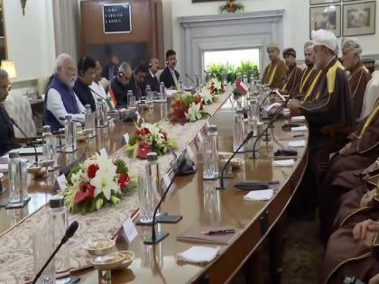 "A partnership for future": PM Modi, Oman Sultan adopt new joint vision | "A partnership for future": PM Modi, Oman Sultan adopt new joint vision "A partnership for future": PM Modi, Oman Sultan adopt new joint vision | "A partnership for future": PM Modi, Oman Sultan adopt new joint vision