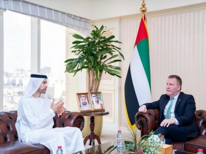 UAE: Mohamed Al Hussaini meets Irish Minister of Finance | UAE: Mohamed Al Hussaini meets Irish Minister of Finance UAE: Mohamed Al Hussaini meets Irish Minister of Finance | UAE: Mohamed Al Hussaini meets Irish Minister of Finance