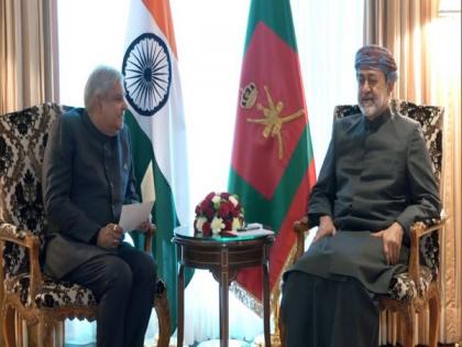 Vice President Dhankhar meets Sultan of Oman Haitham bin Tarik | Vice President Dhankhar meets Sultan of Oman Haitham bin Tarik Vice President Dhankhar meets Sultan of Oman Haitham bin Tarik | Vice President Dhankhar meets Sultan of Oman Haitham bin Tarik