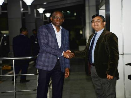 Benin's Foreign Minister arrives on official visit to India to strengthen bilateral ties | Benin's Foreign Minister arrives on official visit to India to strengthen bilateral ties Benin's Foreign Minister arrives on official visit to India to strengthen bilateral ties | Benin's Foreign Minister arrives on official visit to India to strengthen bilateral ties