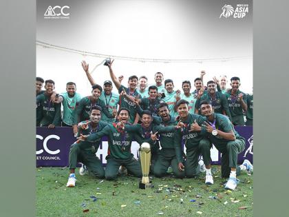 Bangladesh lifts 2023 edition of U19 Asia Cup following 195 run win over UAE | Bangladesh lifts 2023 edition of U19 Asia Cup following 195 run win over UAE