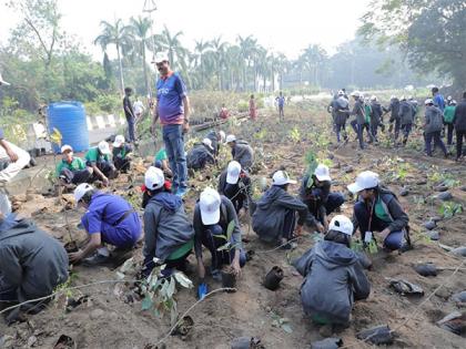 ONGC plants 5K saplings in Panvel | ONGC plants 5K saplings in Panvel ONGC plants 5K saplings in Panvel | ONGC plants 5K saplings in Panvel