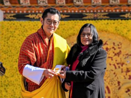 Bhutan honours WHO Regional Director, confers gold medal at its National Day | Bhutan honours WHO Regional Director, confers gold medal at its National Day