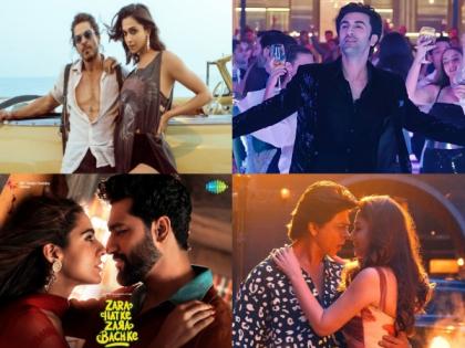 Top Bollywood songs of year 2023: A glance at the list from 'Jhoome Jo Pathaan' to 'Tere Vaaste' | Top Bollywood songs of year 2023: A glance at the list from 'Jhoome Jo Pathaan' to 'Tere Vaaste' Top Bollywood songs of year 2023: A glance at the list from 'Jhoome Jo Pathaan' to 'Tere Vaaste' | Top Bollywood songs of year 2023: A glance at the list from 'Jhoome Jo Pathaan' to 'Tere Vaaste'