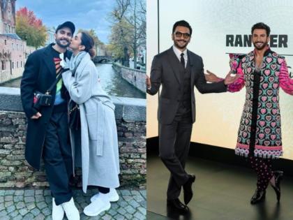 Deepika Padukone reacts to Ranveer Singh's Madame Tussauds wax figures | Deepika Padukone reacts to Ranveer Singh's Madame Tussauds wax figures Deepika Padukone reacts to Ranveer Singh's Madame Tussauds wax figures | Deepika Padukone reacts to Ranveer Singh's Madame Tussauds wax figures