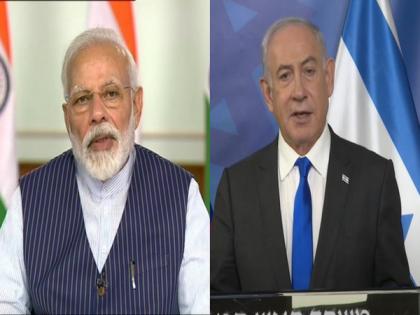 Israeli PM Netanyahu briefs PM Modi on recent developments in Israel-Hamas conflict | Israeli PM Netanyahu briefs PM Modi on recent developments in Israel-Hamas conflict Israeli PM Netanyahu briefs PM Modi on recent developments in Israel-Hamas conflict | Israeli PM Netanyahu briefs PM Modi on recent developments in Israel-Hamas conflict