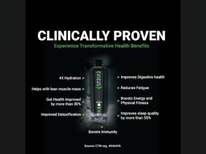 Benefits of Evocus Black Alkaline Water are Now Clinically Proven | Benefits of Evocus Black Alkaline Water are Now Clinically Proven
