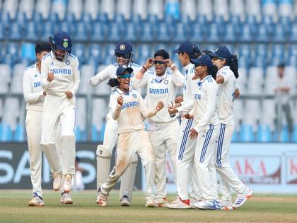 India in control as Australia bundled out for 219 in one-off Test; Mandhana, Rana forge 90-run partnership | India in control as Australia bundled out for 219 in one-off Test; Mandhana, Rana forge 90-run partnership