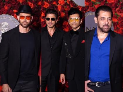 Hrithik Roshan to Salman, SRK, celebs attend producer Anand Pandit's 60th birthday bash | Hrithik Roshan to Salman, SRK, celebs attend producer Anand Pandit's 60th birthday bash Hrithik Roshan to Salman, SRK, celebs attend producer Anand Pandit's 60th birthday bash | Hrithik Roshan to Salman, SRK, celebs attend producer Anand Pandit's 60th birthday bash
