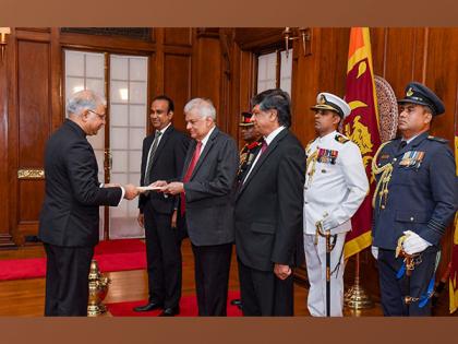Indian envoy Santosh Jha presents credentials to Sri Lankan President | Indian envoy Santosh Jha presents credentials to Sri Lankan President
