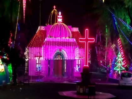 Churches in Ujjain decorated and lit up ahead of Christmas | Churches in Ujjain decorated and lit up ahead of Christmas