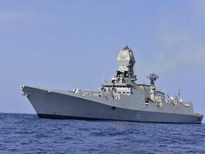 Indian Navy closely monitoring situation in Arabian Sea after suspected drone attack | Indian Navy closely monitoring situation in Arabian Sea after suspected drone attack Indian Navy closely monitoring situation in Arabian Sea after suspected drone attack | Indian Navy closely monitoring situation in Arabian Sea after suspected drone attack