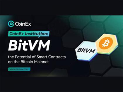 CoinEx Institution: BitVM, the Potential of Smart Contracts on the Bitcoin Mainnet | CoinEx Institution: BitVM, the Potential of Smart Contracts on the Bitcoin Mainnet CoinEx Institution: BitVM, the Potential of Smart Contracts on the Bitcoin Mainnet | CoinEx Institution: BitVM, the Potential of Smart Contracts on the Bitcoin Mainnet
