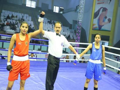 Manju Rani, Sakshi storm into quarters of 7th Elite Women's National Boxing Championships | Manju Rani, Sakshi storm into quarters of 7th Elite Women's National Boxing Championships Manju Rani, Sakshi storm into quarters of 7th Elite Women's National Boxing Championships | Manju Rani, Sakshi storm into quarters of 7th Elite Women's National Boxing Championships
