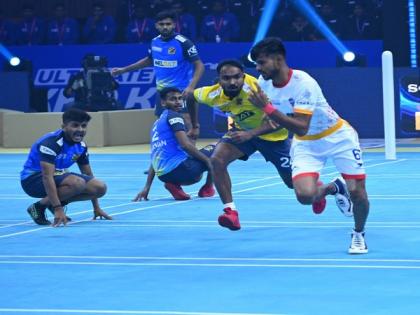 Ramji Kashyap leads Chennai Quick Guns to first win in Ultimate Kho Kho season two | Ramji Kashyap leads Chennai Quick Guns to first win in Ultimate Kho Kho season two Ramji Kashyap leads Chennai Quick Guns to first win in Ultimate Kho Kho season two | Ramji Kashyap leads Chennai Quick Guns to first win in Ultimate Kho Kho season two