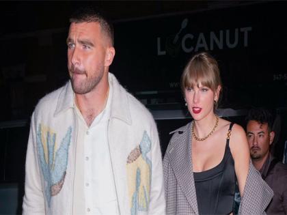Taylor Swift supports Travis Kelce at Chiefs game with her family | Taylor Swift supports Travis Kelce at Chiefs game with her family