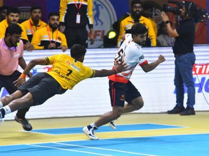 Telugu Yoddhas register dominating win over Rajasthan Warriors in Ultimate Kho Kho Season 2 | Telugu Yoddhas register dominating win over Rajasthan Warriors in Ultimate Kho Kho Season 2 Telugu Yoddhas register dominating win over Rajasthan Warriors in Ultimate Kho Kho Season 2 | Telugu Yoddhas register dominating win over Rajasthan Warriors in Ultimate Kho Kho Season 2