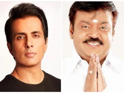 "I owe my career to him": Sonu Sood condoles demise of late actor Vijayakanth | "I owe my career to him": Sonu Sood condoles demise of late actor Vijayakanth