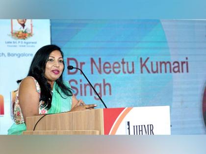 Dr Neetu Kumari Singh Ignites Inspiration at IIHMR Bangalore's Alumni Meet 2023 | Dr Neetu Kumari Singh Ignites Inspiration at IIHMR Bangalore's Alumni Meet 2023