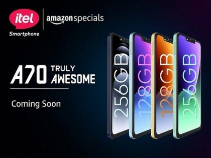 itel A70 Set to be India's First Smartphone with 256GB ROM, 12GB RAM under 8K, Featuring a 6.6-inch HD+ Screen with Dynamic Bar | itel A70 Set to be India's First Smartphone with 256GB ROM, 12GB RAM under 8K, Featuring a 6.6-inch HD+ Screen with Dynamic Bar itel A70 Set to be India's First Smartphone with 256GB ROM, 12GB RAM under 8K, Featuring a 6.6-inch HD+ Screen with Dynamic Bar | itel A70 Set to be India's First Smartphone with 256GB ROM, 12GB RAM under 8K, Featuring a 6.6-inch HD+ Screen with Dynamic Bar