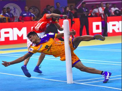 Ultimate Kho Kho season two: Gujarat Giants, Chennai Quick Guns get wins | Ultimate Kho Kho season two: Gujarat Giants, Chennai Quick Guns get wins
