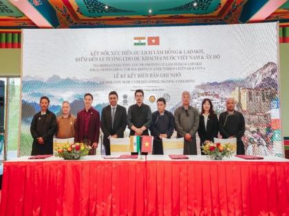 Historic cultural exchange and tourism collaboration launched between Vietnam's Lam Dong and India's Leh Ladakh | Historic cultural exchange and tourism collaboration launched between Vietnam's Lam Dong and India's Leh Ladakh Historic cultural exchange and tourism collaboration launched between Vietnam's Lam Dong and India's Leh Ladakh | Historic cultural exchange and tourism collaboration launched between Vietnam's Lam Dong and India's Leh Ladakh