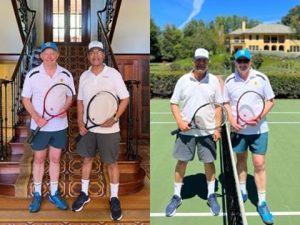 Australia: Indian envoy plays tennis with PM Albanese on last day of his tenure | Australia: Indian envoy plays tennis with PM Albanese on last day of his tenure Australia: Indian envoy plays tennis with PM Albanese on last day of his tenure | Australia: Indian envoy plays tennis with PM Albanese on last day of his tenure