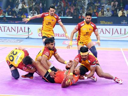 Pro Kabaddi League: U Mumba ride stellar all-round performance to defeat Telugu Titans 52-34 | Pro Kabaddi League: U Mumba ride stellar all-round performance to defeat Telugu Titans 52-34