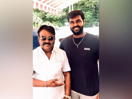 Vijayakanth's son Shanmuga Pandian thanks people for their support | Vijayakanth's son Shanmuga Pandian thanks people for their support