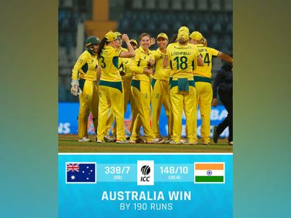 Litchfield, Wareham star in Australia's victory in final ODI; India lose series 0-3 | Litchfield, Wareham star in Australia's victory in final ODI; India lose series 0-3