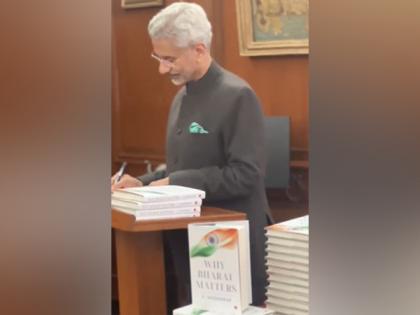 EAM S Jaishankar signs copies of his new book 'Why Bharat Matters' | EAM S Jaishankar signs copies of his new book 'Why Bharat Matters' EAM S Jaishankar signs copies of his new book 'Why Bharat Matters' | EAM S Jaishankar signs copies of his new book 'Why Bharat Matters'