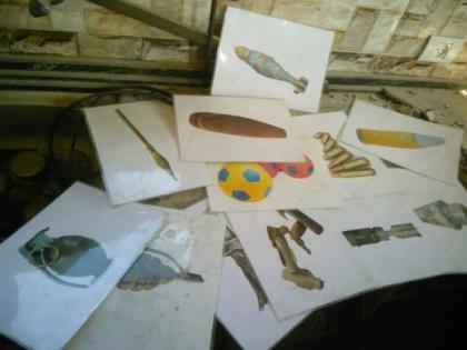 Israeli forces find tunnel shaft in Gaza school with photos of weapons for children | Israeli forces find tunnel shaft in Gaza school with photos of weapons for children Israeli forces find tunnel shaft in Gaza school with photos of weapons for children | Israeli forces find tunnel shaft in Gaza school with photos of weapons for children