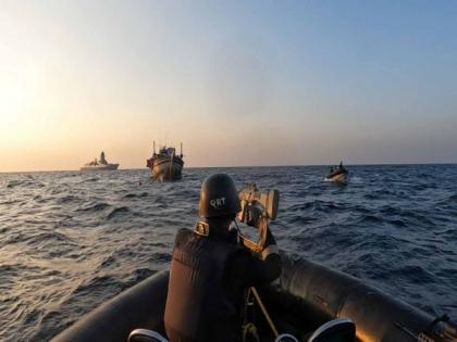 Indian Navy continues to monitor maritime security in north, central Arabian Sea | Indian Navy continues to monitor maritime security in north, central Arabian Sea Indian Navy continues to monitor maritime security in north, central Arabian Sea | Indian Navy continues to monitor maritime security in north, central Arabian Sea