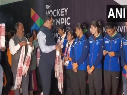 Indian Women's Hockey team arrive in Ranchi for Olympic Qualifiers 2024 | Indian Women's Hockey team arrive in Ranchi for Olympic Qualifiers 2024