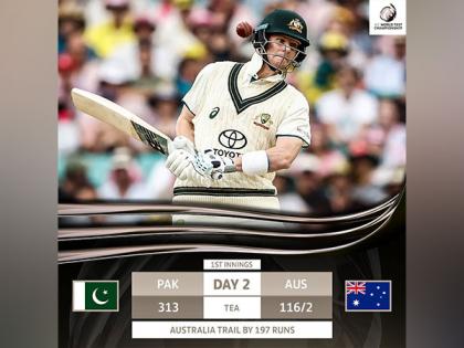 AUS vs PAK, 3rd Test: Australia at 116/2 at end of second session at Sydney | AUS vs PAK, 3rd Test: Australia at 116/2 at end of second session at Sydney