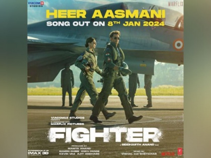 'Fighter': Hrithik, Deepika Padukone-starrer song 'Heer Aasmani' teaser out | 'Fighter': Hrithik, Deepika Padukone-starrer song 'Heer Aasmani' teaser out