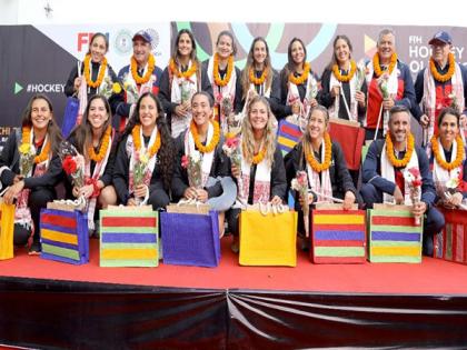 Chile women's hockey team arrives in India ahead of FIH Olympic Qualifiers Ranchi 2024 | Chile women's hockey team arrives in India ahead of FIH Olympic Qualifiers Ranchi 2024 Chile women's hockey team arrives in India ahead of FIH Olympic Qualifiers Ranchi 2024 | Chile women's hockey team arrives in India ahead of FIH Olympic Qualifiers Ranchi 2024
