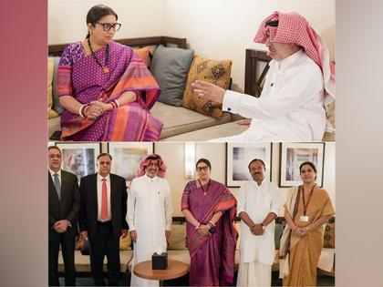 Smriti Irani meets envoy Husseini ahead of Saudi visit, discusses enhancing bilateral ties | Smriti Irani meets envoy Husseini ahead of Saudi visit, discusses enhancing bilateral ties Smriti Irani meets envoy Husseini ahead of Saudi visit, discusses enhancing bilateral ties | Smriti Irani meets envoy Husseini ahead of Saudi visit, discusses enhancing bilateral ties