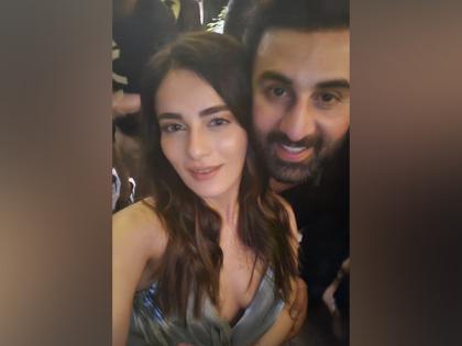 Radhika Madan, Ranbir Kapoor pose for selfie together | Radhika Madan, Ranbir Kapoor pose for selfie together Radhika Madan, Ranbir Kapoor pose for selfie together | Radhika Madan, Ranbir Kapoor pose for selfie together