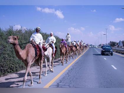 UAE: Mohammed bin Rashid meets with participants of 'Camel Trek' | UAE: Mohammed bin Rashid meets with participants of 'Camel Trek' UAE: Mohammed bin Rashid meets with participants of 'Camel Trek' | UAE: Mohammed bin Rashid meets with participants of 'Camel Trek'