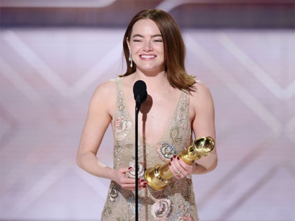 Golden Globe 2024: Emma Stone wins best actress in comedy for 'Poor Things' | Golden Globe 2024: Emma Stone wins best actress in comedy for 'Poor Things'