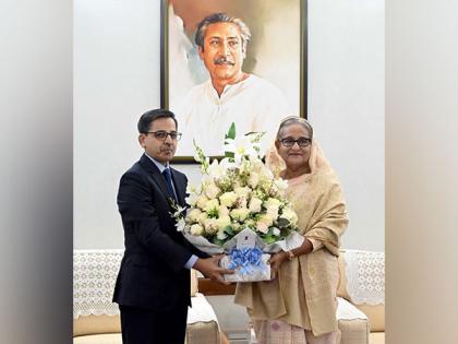 Indian envoy calls on Bangladesh PM Sheikh Hasina, conveys greetings of PM Modi on her election victory | Indian envoy calls on Bangladesh PM Sheikh Hasina, conveys greetings of PM Modi on her election victory Indian envoy calls on Bangladesh PM Sheikh Hasina, conveys greetings of PM Modi on her election victory | Indian envoy calls on Bangladesh PM Sheikh Hasina, conveys greetings of PM Modi on her election victory