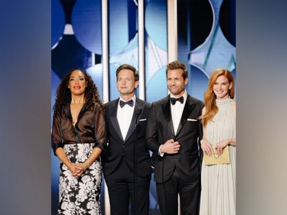 'Suits' cast reunite at Golden Globes 2024 ceremony | 'Suits' cast reunite at Golden Globes 2024 ceremony