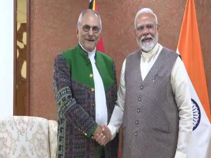 PM Modi holds bilateral meeting with Timor-Leste President Jose Ramos-Horta in Gujarat | PM Modi holds bilateral meeting with Timor-Leste President Jose Ramos-Horta in Gujarat