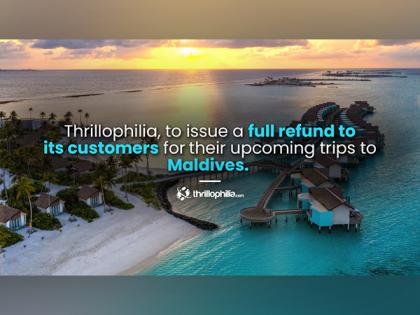 Thrillophilia Announces 100% Refund for Maldives Trips Amidst Recent Controversy | Thrillophilia Announces 100% Refund for Maldives Trips Amidst Recent Controversy Thrillophilia Announces 100% Refund for Maldives Trips Amidst Recent Controversy | Thrillophilia Announces 100% Refund for Maldives Trips Amidst Recent Controversy