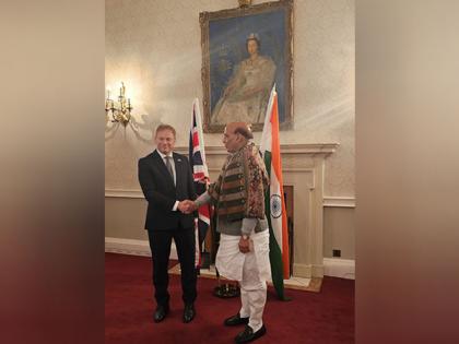 Defence Minister Rajnath Singh holds bilateral meeting with UK counterpart, discusses defence cooperation, security | Defence Minister Rajnath Singh holds bilateral meeting with UK counterpart, discusses defence cooperation, security Defence Minister Rajnath Singh holds bilateral meeting with UK counterpart, discusses defence cooperation, security | Defence Minister Rajnath Singh holds bilateral meeting with UK counterpart, discusses defence cooperation, security