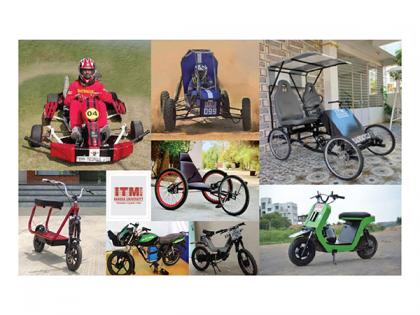 ITM (SLS) Baroda University Unveils Cutting-Edge Electric Vehicle Prototypes, Paving the Way for a Greener Future | ITM (SLS) Baroda University Unveils Cutting-Edge Electric Vehicle Prototypes, Paving the Way for a Greener Future